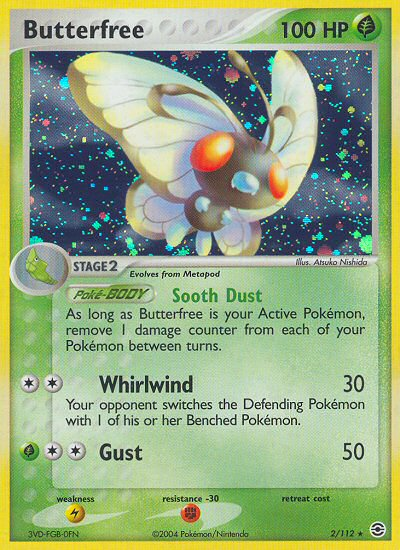 Butterfree (2/112) [EX: FireRed & LeafGreen] | Arkham Games and Comics