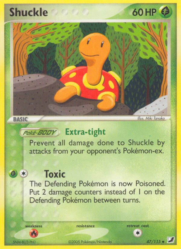 Shuckle (47/115) [EX: Unseen Forces] | Arkham Games and Comics