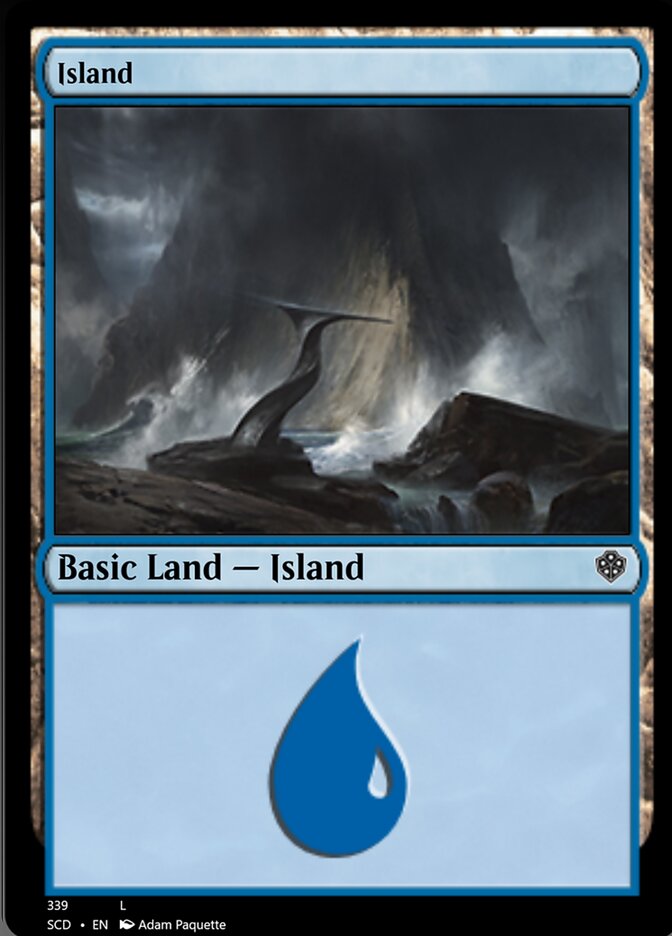 Island (339) [Starter Commander Decks] | Arkham Games and Comics