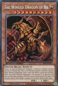 The Winged Dragon of Ra [SBCB-EN203] Secret Rare | Arkham Games and Comics