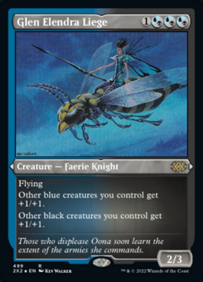 Glen Elendra Liege (Foil Etched) [Double Masters 2022] | Arkham Games and Comics