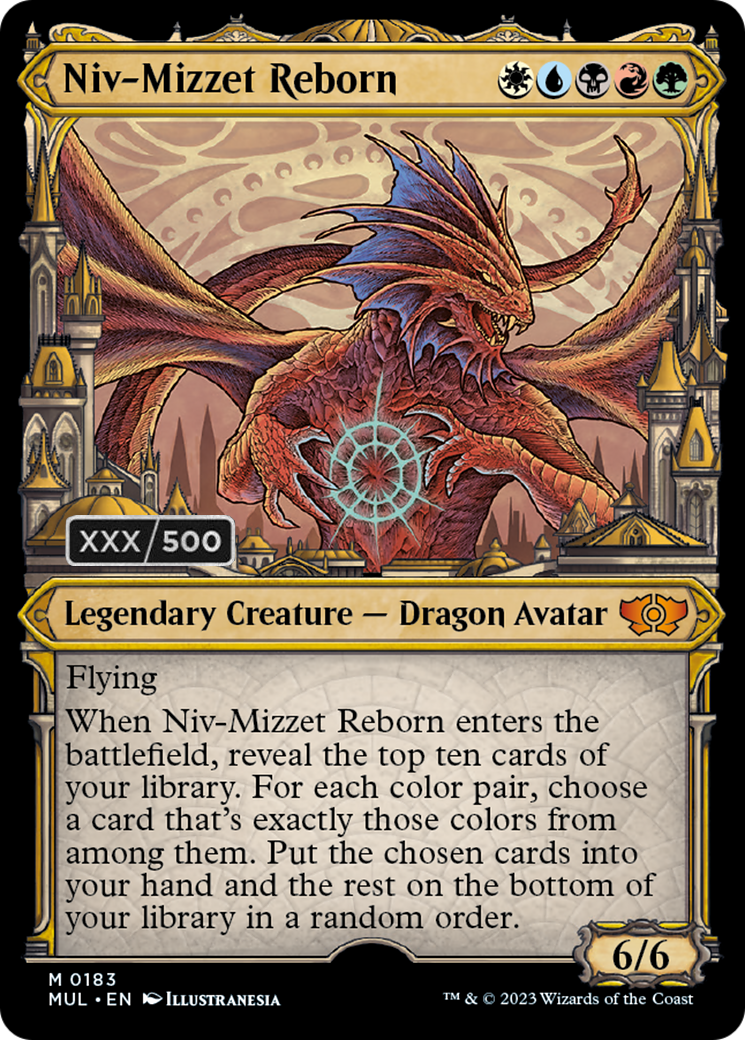 Niv-Mizzet Reborn (Serialized) [Multiverse Legends] | Arkham Games and Comics