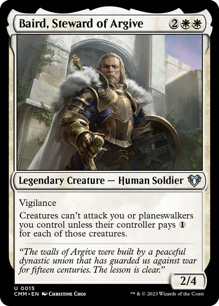 Baird, Steward of Argive [Commander Masters] | Arkham Games and Comics