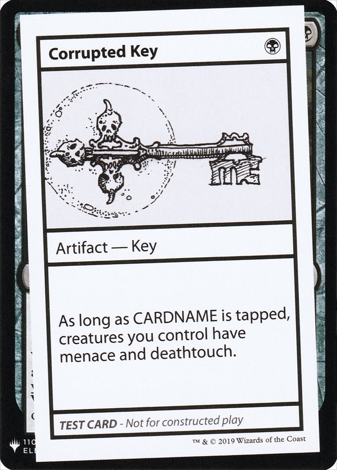 Corrupted Key [Mystery Booster Playtest Cards] | Arkham Games and Comics