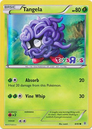 Tangela (8/83) (Toys R Us Promo) [XY: Generations] | Arkham Games and Comics