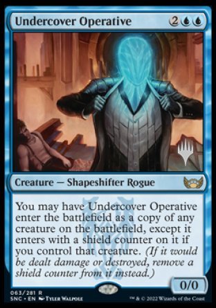 Undercover Operative (Promo Pack) [Streets of New Capenna Promos] | Arkham Games and Comics