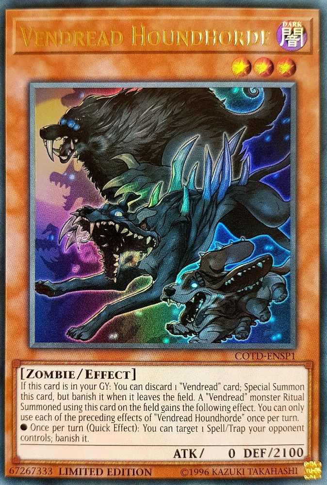 Vendread Houndhorde [COTD-ENSP1] Ultra Rare | Arkham Games and Comics