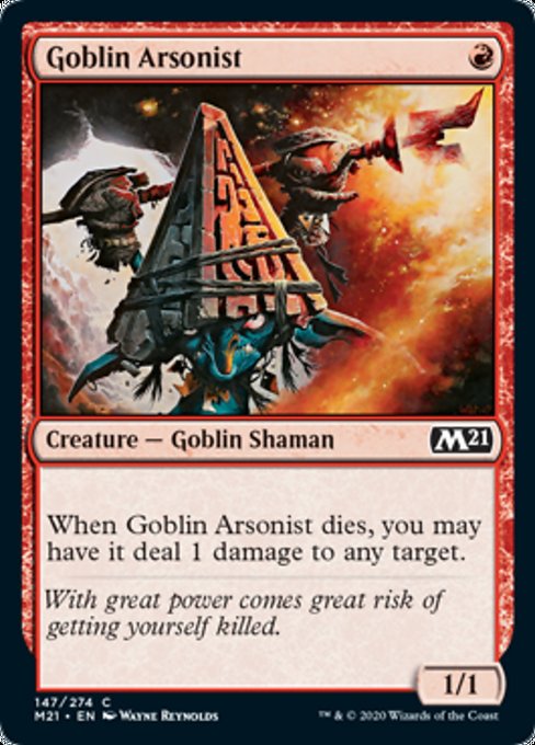 Goblin Arsonist [Core Set 2021] | Arkham Games and Comics