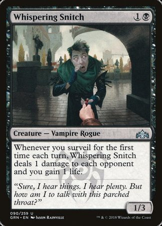 Whispering Snitch [Guilds of Ravnica] | Arkham Games and Comics