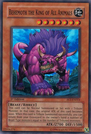 Behemoth the King of All Animals [FET-EN014] Super Rare | Arkham Games and Comics