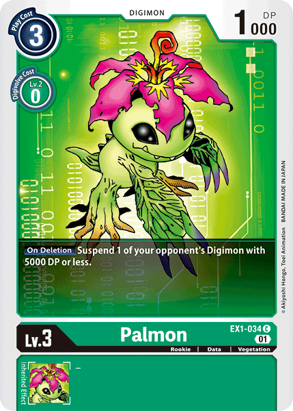 Palmon [EX1-034] [Classic Collection] | Arkham Games and Comics