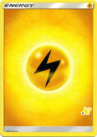 Lightning Energy (Pikachu Stamp #4) [Battle Academy 2020] | Arkham Games and Comics