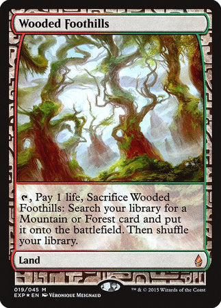 Wooded Foothills [Zendikar Expeditions] | Arkham Games and Comics