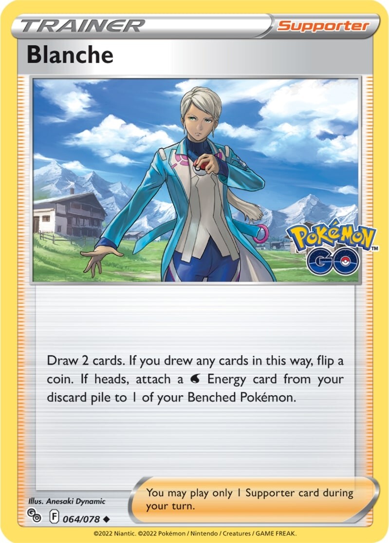 Blanche (064/078) [Pokémon GO] | Arkham Games and Comics