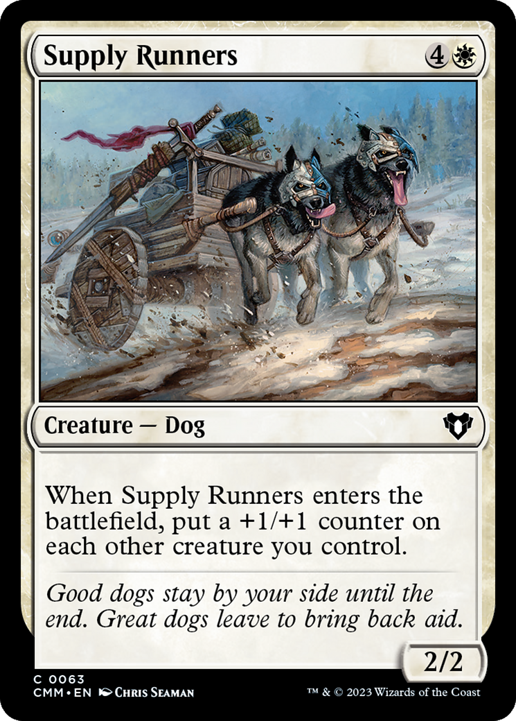 Supply Runners [Commander Masters] | Arkham Games and Comics