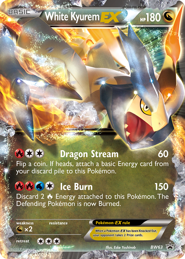 White Kyurem EX (BW63) [Black & White: Black Star Promos] | Arkham Games and Comics