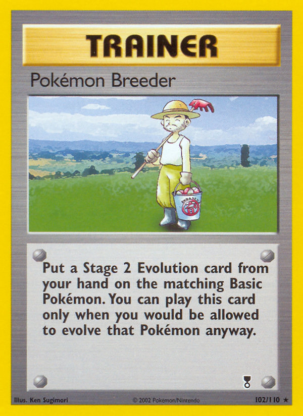 Pokemon Breeder (102/110) [Legendary Collection] | Arkham Games and Comics