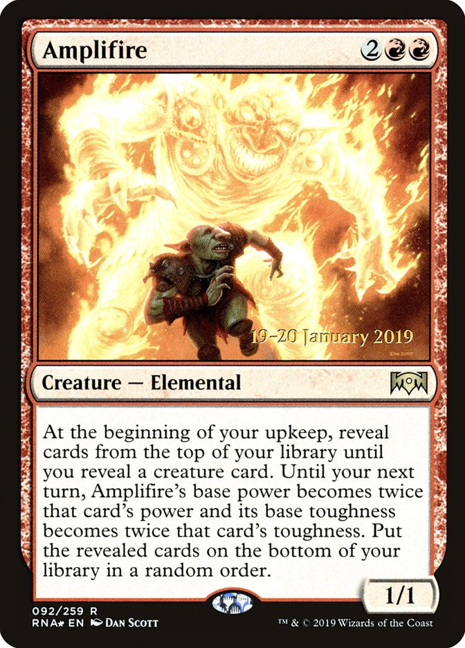 Amplifire [Ravnica Allegiance Prerelease Promos] | Arkham Games and Comics