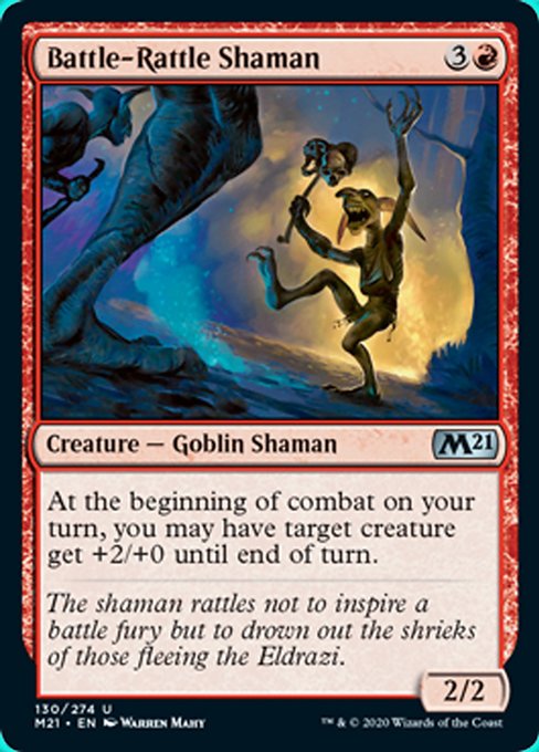 Battle-Rattle Shaman [Core Set 2021] | Arkham Games and Comics