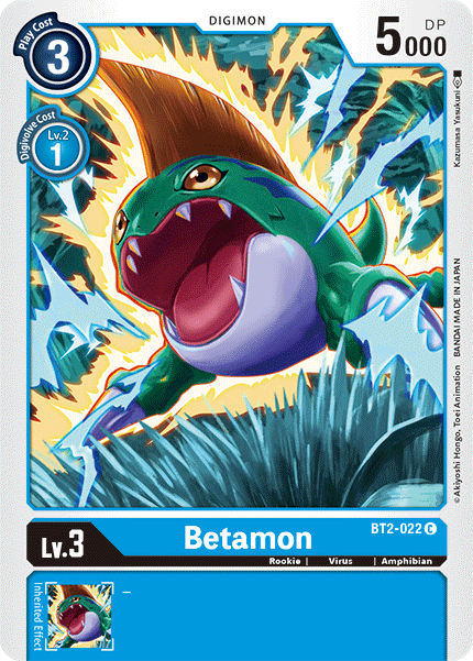 Betamon [BT2-022] [Release Special Booster Ver.1.5] | Arkham Games and Comics