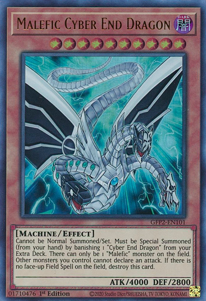 Malefic Cyber End Dragon [GFP2-EN101] Ultra Rare | Arkham Games and Comics