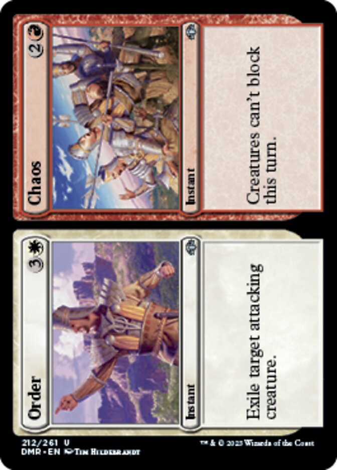 Order // Chaos [Dominaria Remastered] | Arkham Games and Comics