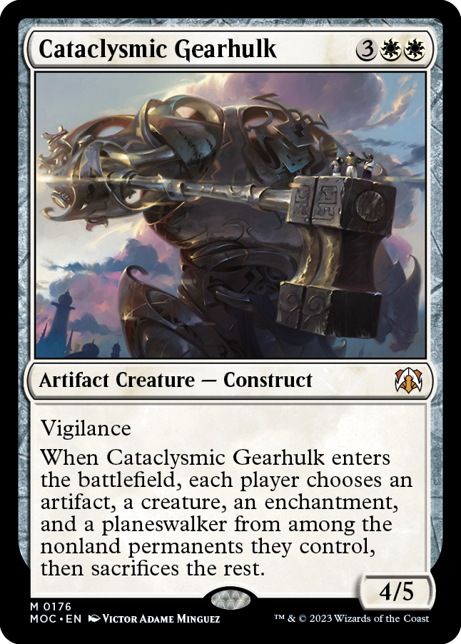Cataclysmic Gearhulk [March of the Machine Commander] | Arkham Games and Comics