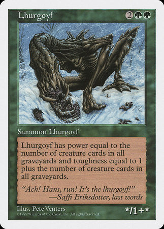 Lhurgoyf [Fifth Edition] | Arkham Games and Comics