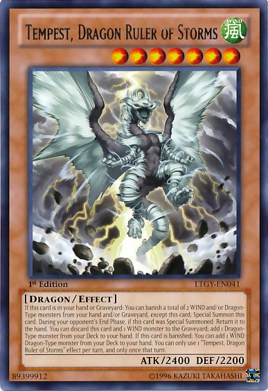 Tempest, Dragon Ruler of Storms [LTGY-EN041] Rare | Arkham Games and Comics