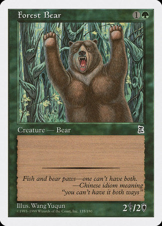 Forest Bear [Portal Three Kingdoms] | Arkham Games and Comics