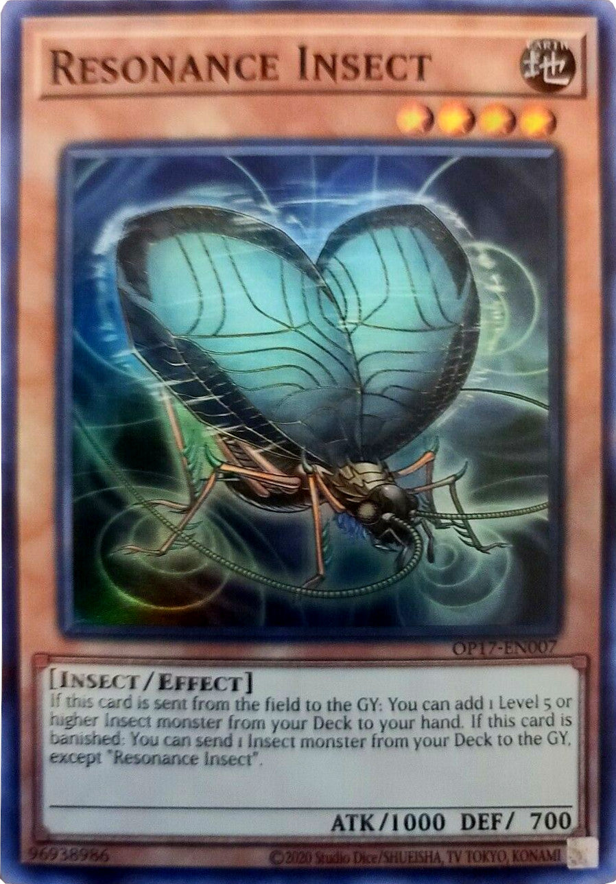 Resonance Insect [OP17-EN007] Super Rare | Arkham Games and Comics