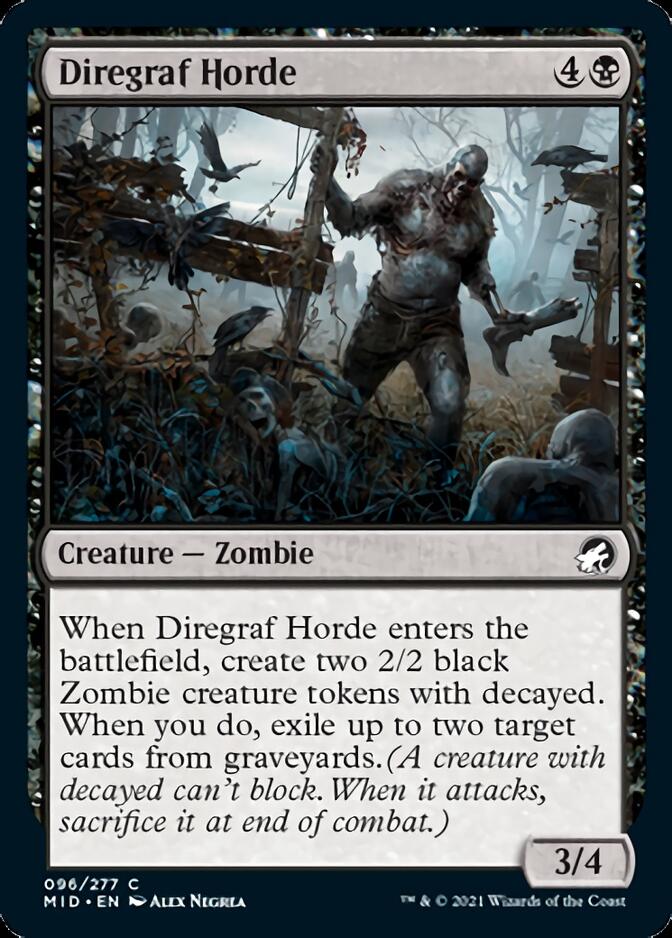 Diregraf Horde [Innistrad: Midnight Hunt] | Arkham Games and Comics