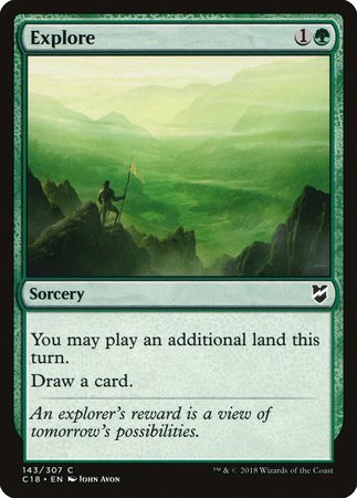 Explore [Commander 2018] | Arkham Games and Comics