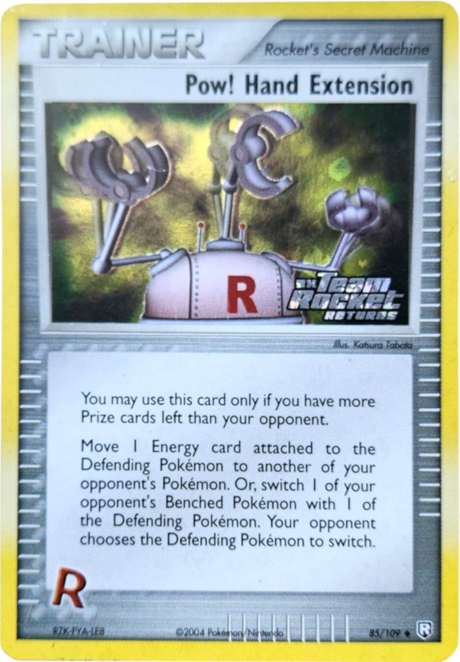 Pow! Hand Extension (85/109) (Stamped) [EX: Team Rocket Returns] | Arkham Games and Comics