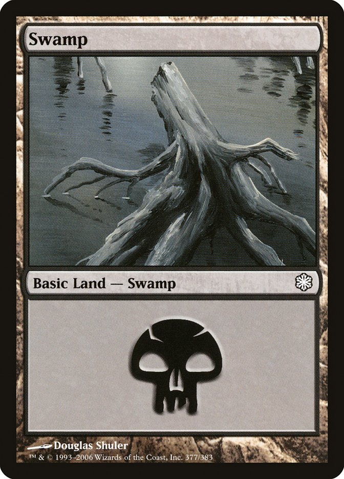 Swamp (377) [Coldsnap Theme Decks] | Arkham Games and Comics
