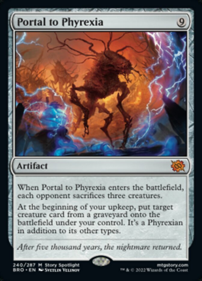 Portal to Phyrexia [The Brothers' War] | Arkham Games and Comics