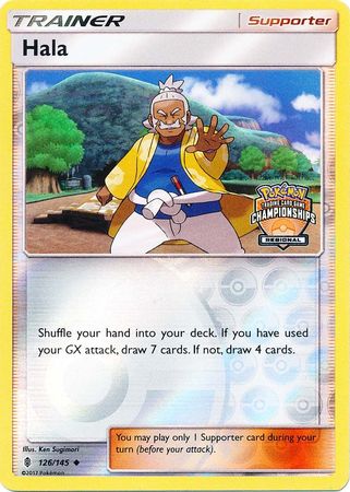 Hala (126/145) (Regional Championship Promo) [Sun & Moon: Guardians Rising] | Arkham Games and Comics