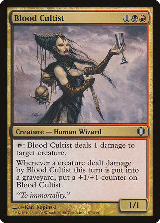 Blood Cultist [Shards of Alara] | Arkham Games and Comics
