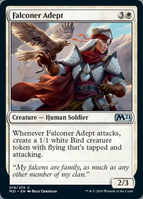 Falconer Adept [Core Set 2021] | Arkham Games and Comics