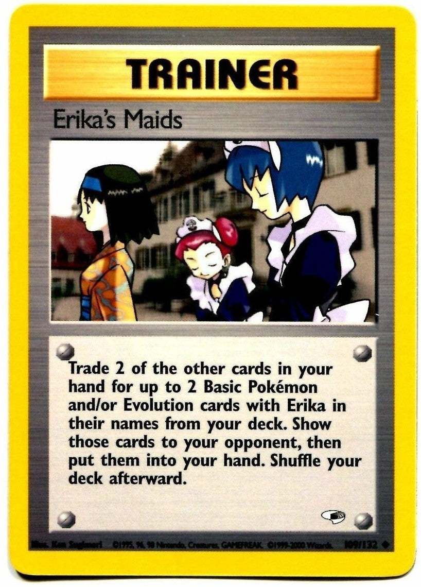 Erika's Maids (109/132) [Gym Heroes Unlimited] | Arkham Games and Comics