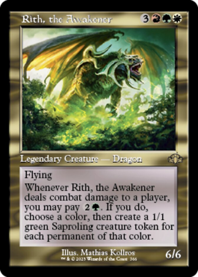 Rith, the Awakener (Retro) [Dominaria Remastered] | Arkham Games and Comics