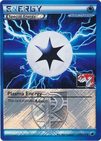 Plasma Energy (106/116) (Play Pokemon Promo) [Black & White: Plasma Freeze] | Arkham Games and Comics