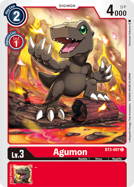 Agumon [BT3-007] [Release Special Booster Ver.1.5] | Arkham Games and Comics