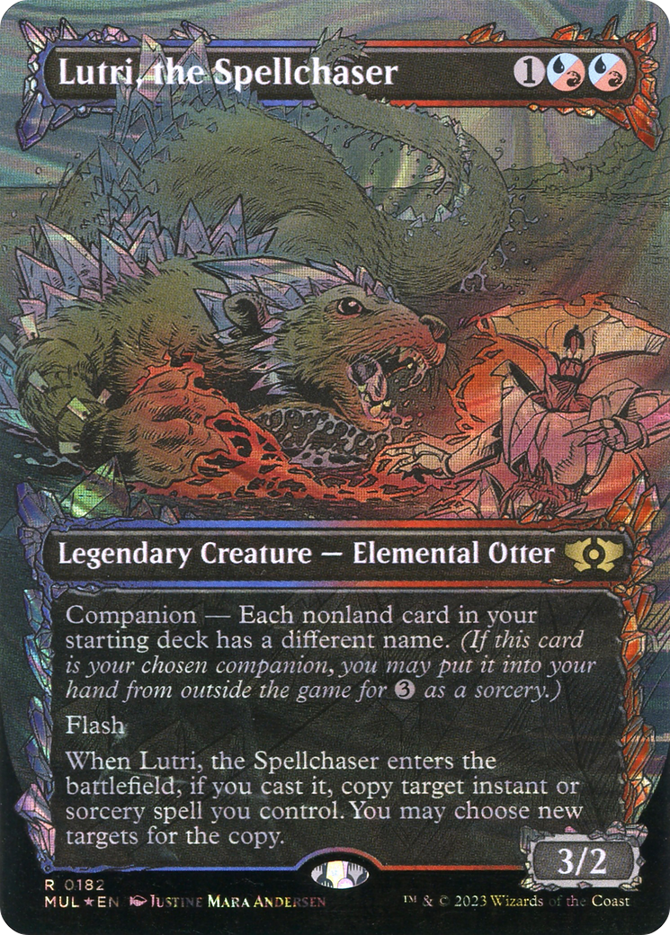 Lutri, the Spellchaser (Halo Foil) [Multiverse Legends] | Arkham Games and Comics