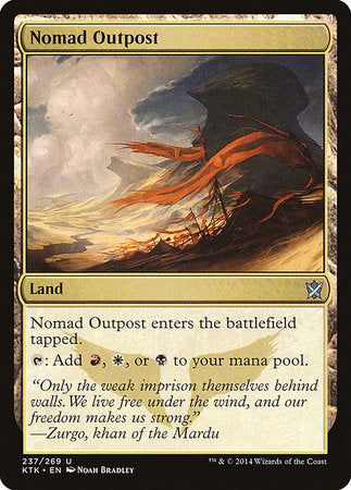 Nomad Outpost [Khans of Tarkir] | Arkham Games and Comics
