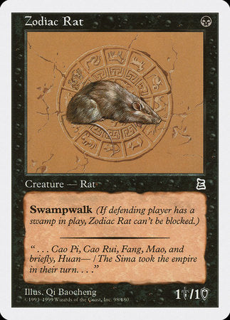 Zodiac Rat [Portal Three Kingdoms] | Arkham Games and Comics