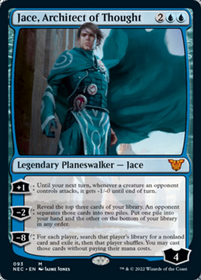 Jace, Architect of Thought [Kamigawa: Neon Dynasty Commander] | Arkham Games and Comics