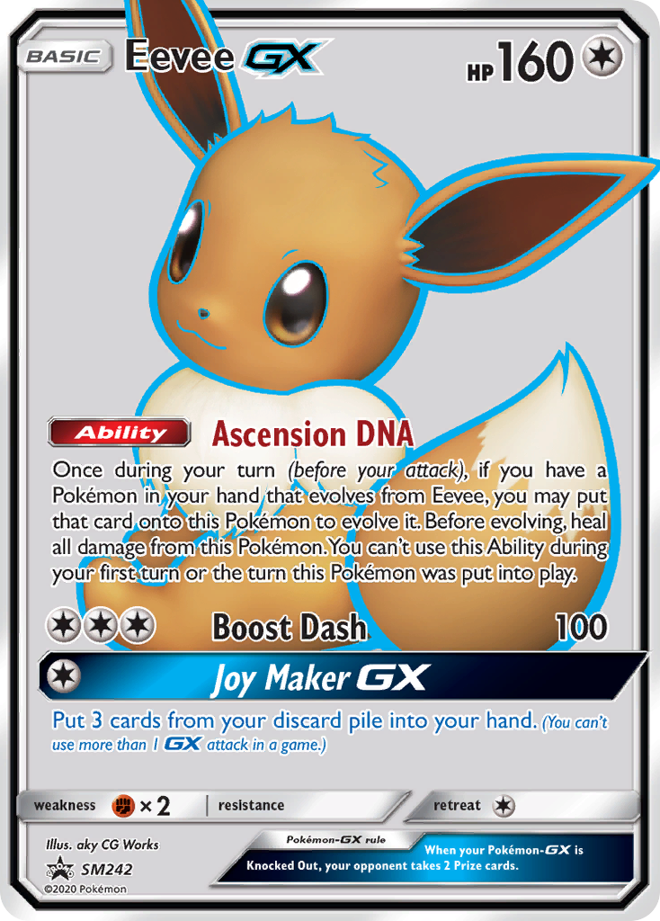 Eevee GX (SM242) [Sun & Moon: Black Star Promos] | Arkham Games and Comics