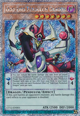 Odd-Eyes Pendulum Dragon [CT12-EN001] Secret Rare | Arkham Games and Comics