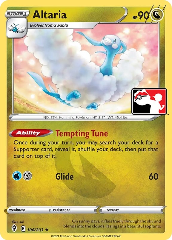 Altaria (106/203) [Prize Pack Series One] | Arkham Games and Comics